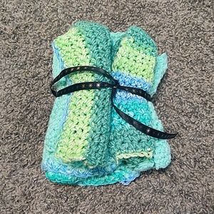 HANDMADE WASH Cloth and Towel Set